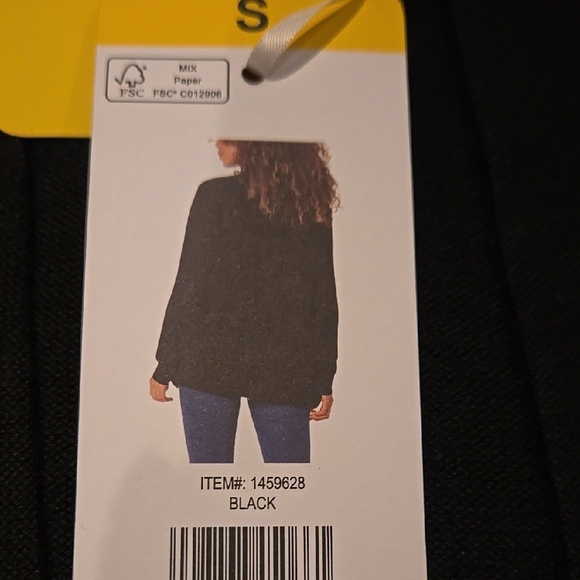 Ella Moss Black Cardigan - Picture 2 of 3